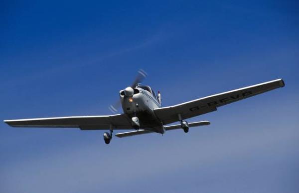 The pilot was flying a single-engine Piper PA-28. Credit: Getty Images/ Aviation-images.com/ Universal Images Group