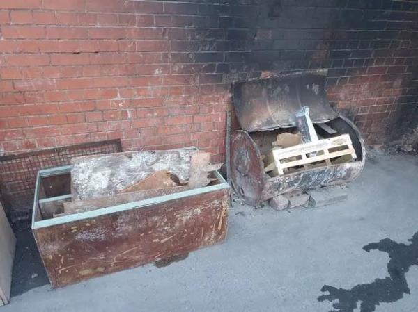 Part of the 'Blitz' at Barn Lane in Handsworth