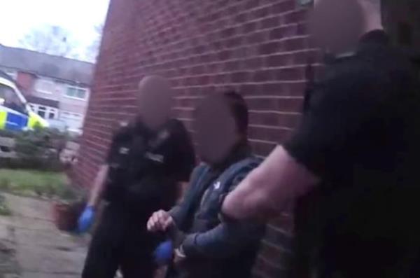 Arrests were made at the Manchester operation