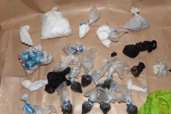 Huge amounts of drugs have been seized across the country, seen here in Manchester