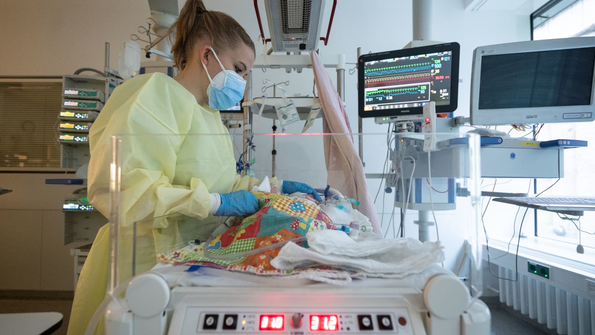 Pfizer RSV vaccine given to pregnant mothers is effective at protecting newborns, company’s data shows