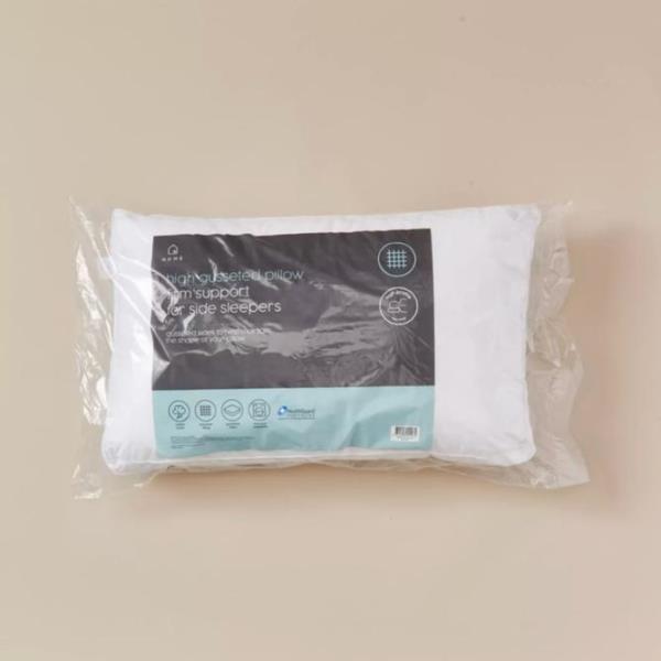 Gusseted Side Sleeper Pillow.