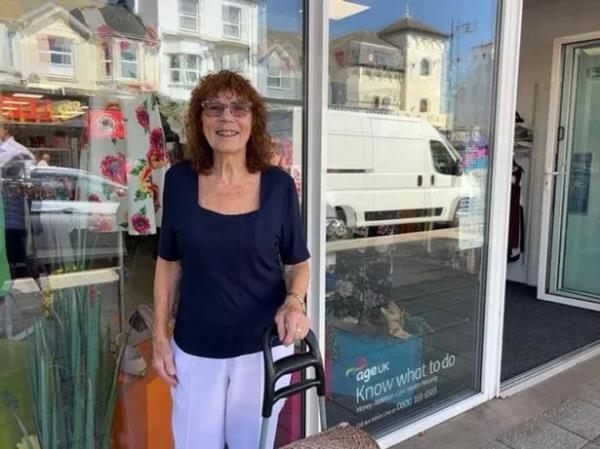 Marina Hackett is not happy with the state of the town