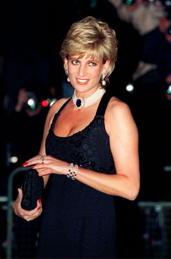 The young boy even referred to the day of Diana's death