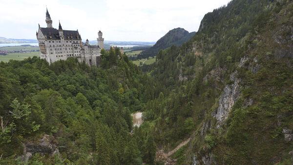American man charged over attack on two US tourists near German castle