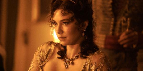 Vanessa Kirby as Josephine in Napoleon.