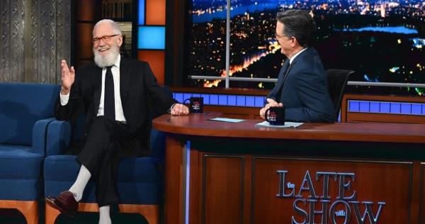 The Late Show David Letterman Stephen Colbert
