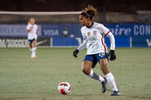 United States forward Catarina Macario was not able to be ready in time for the Women's World Cup after inuring her ACL.
