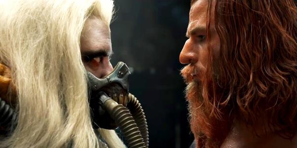 Young Immortan Joe Facing Off Against a Foe in Furiosa A Mad Max Saga