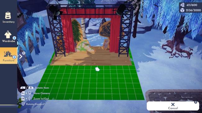 Player character standing in Donald's house with Feather quest items in Disney Dreamlight Valley.