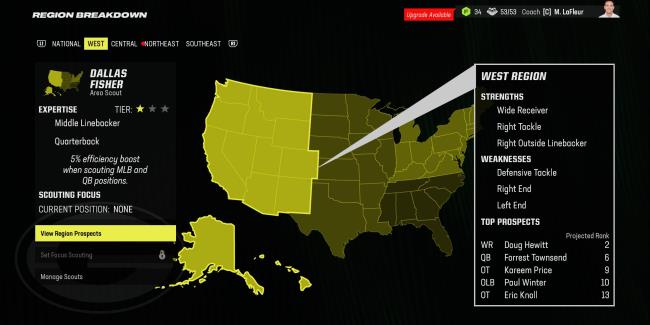 Madden 24 region breakdown