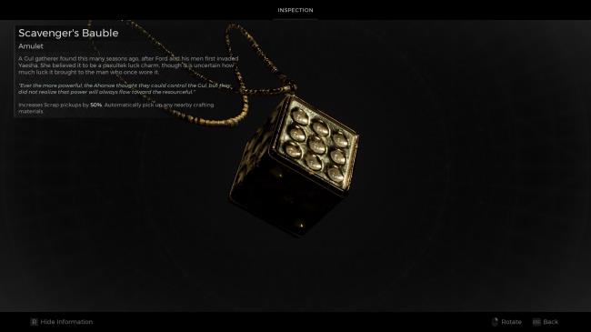 Scavenger’s Bauble in Remnant 2