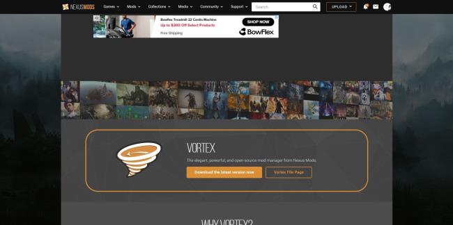 Vortex Mod Manager Download Page