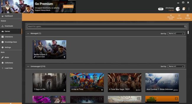 Baldur's Gate 3 Enabled In Vortex Mod Manager