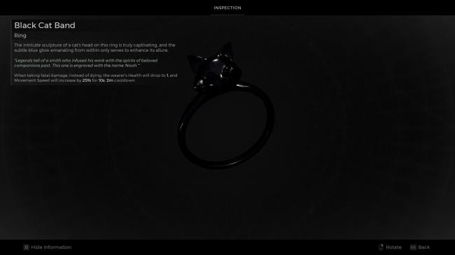 Black Cat Band ring in Remnant 2