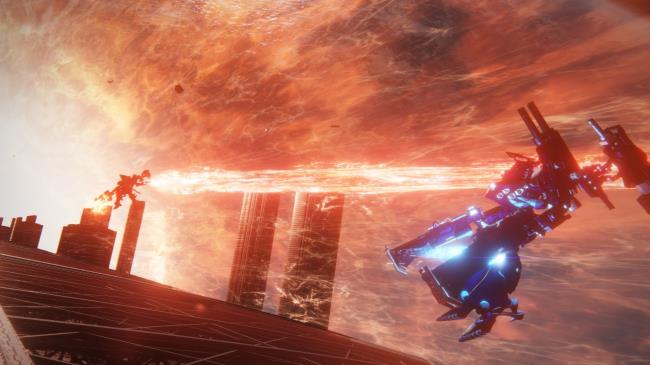 Walter using Coral Laser Beam Armored Core 6