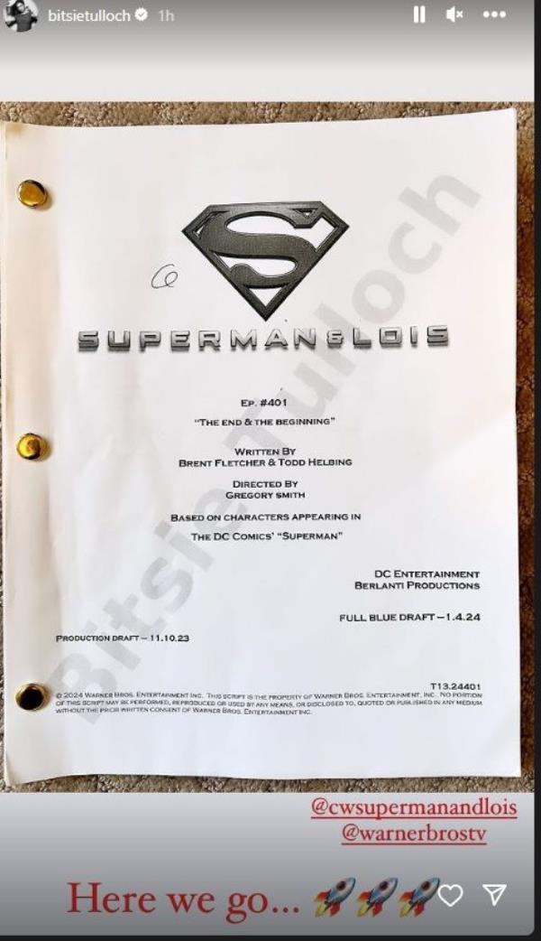 Superman & Lois Season 4 Update