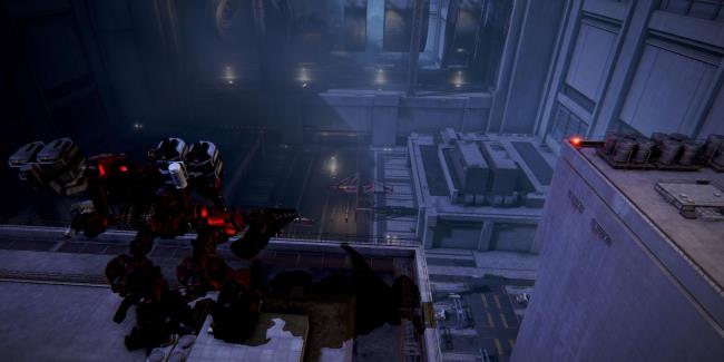 Armored Core 6, AC looking down from above