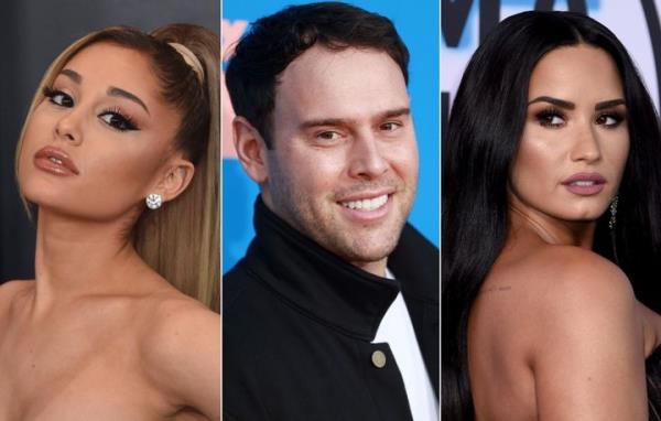 Grande (left) and Lovato (right) have seemingly left Braun (center) for greener pastures.
