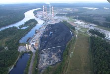 Closed coal ash pond - Gadsden