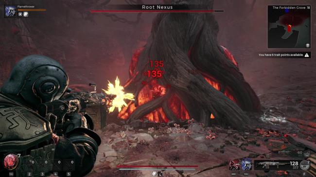 Remnant 2: Big Number Damage On The Root Nexus Boss