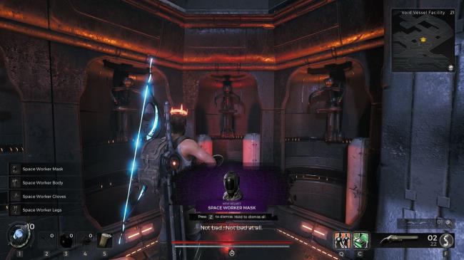 Player obtained the Space Worker Armor Set in Remnant 2.