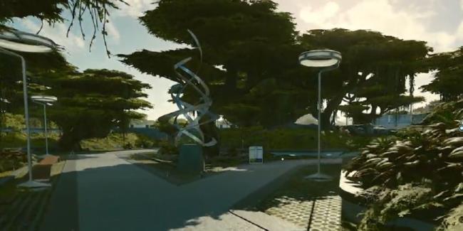 Outside the Lodge in Starfield