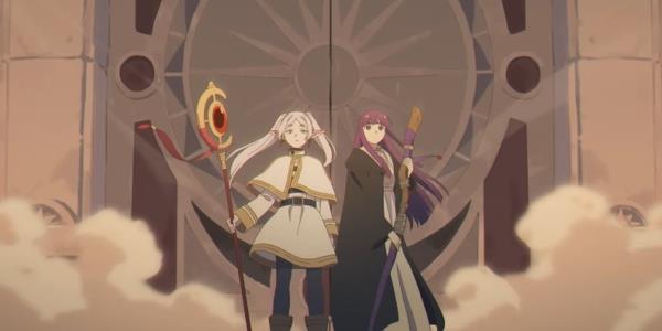 Frieren and Fern from the new Frieren OP