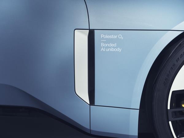 Polestar O2 electric car handle