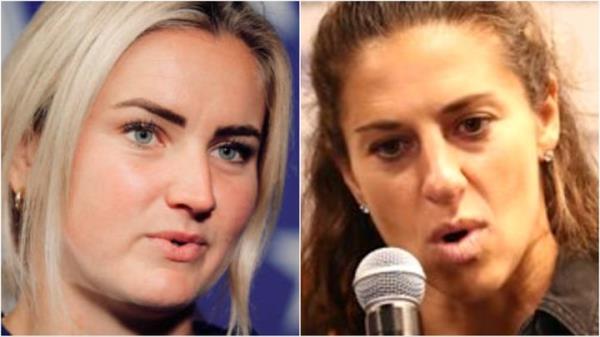 Lindsey Horan said she was frustrated by negative comments former U.S. World Cup winner Carli Lloyd.