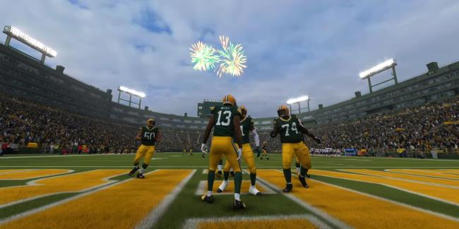 Green Bay Packers team celebration