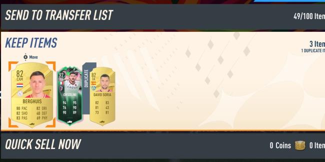 A duplicate David Soria FUT card in FIFA 23.