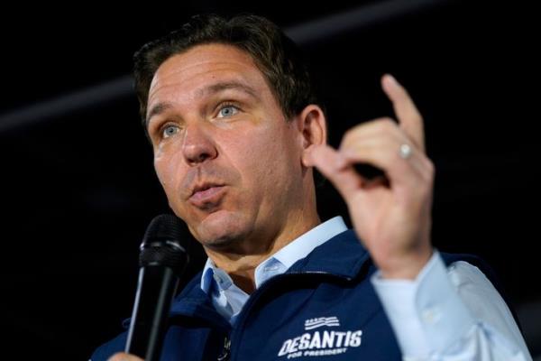 DeSantis said holding Trump accountable for his alleged crimes wouldn't be 