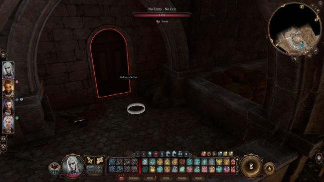 Player Finds No Entry No Exit Door To Guildhall In Lower City Sewers in Baldur's Gate 3.