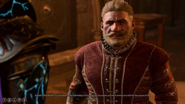 Banker States They'll Offer A Great Reward For Return Of Stolen Lower Vault Gold in Baldur's Gate 3.